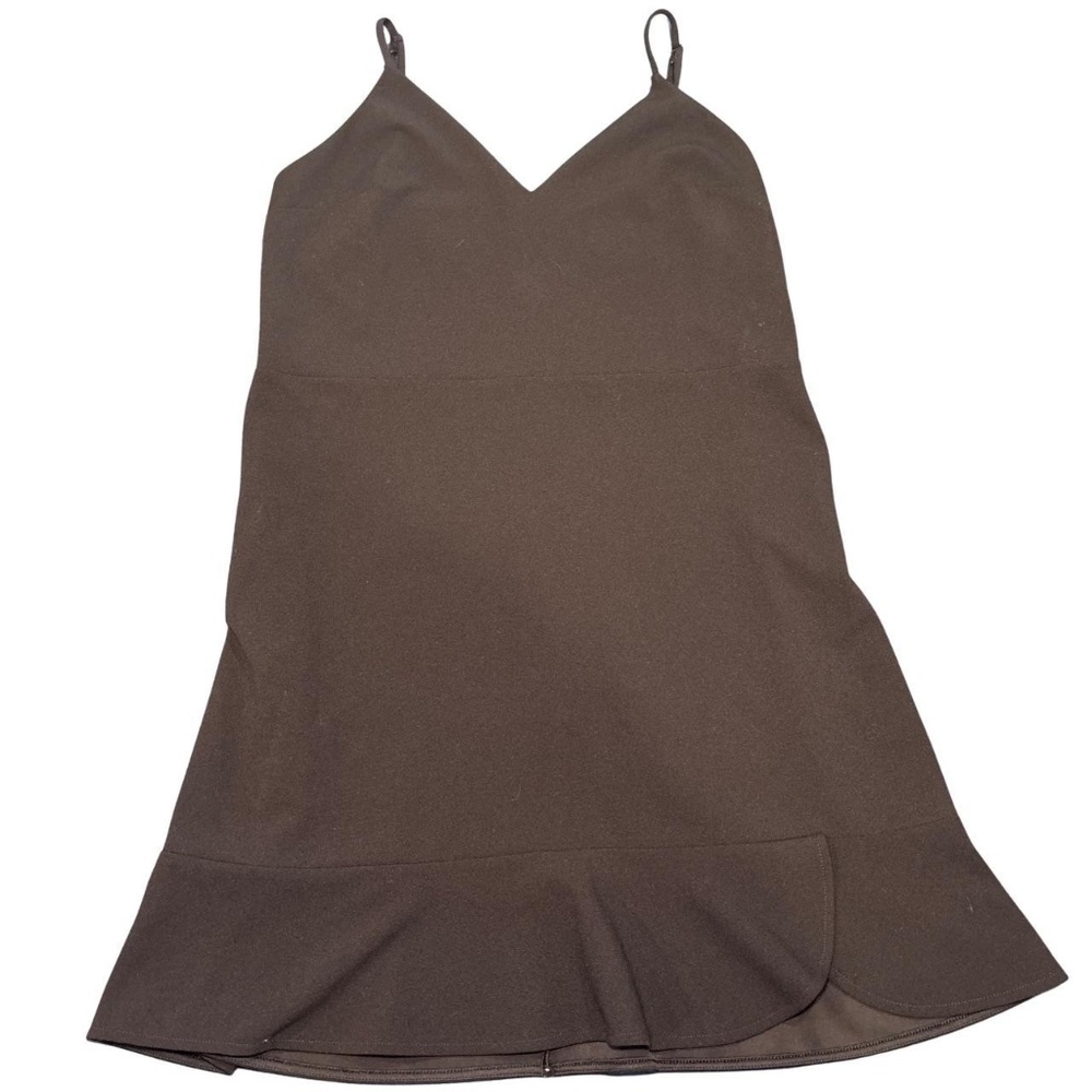 Express Mini Black Spaghetti Strap Dress Size Large